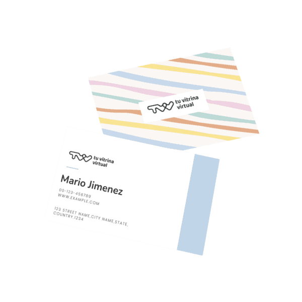 tarjetas de presentación